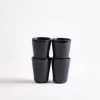 Turmalina Espressobecher schwarz 4er-Set
