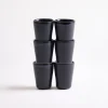 Turmalina Espressobecher schwarz 6er-Set