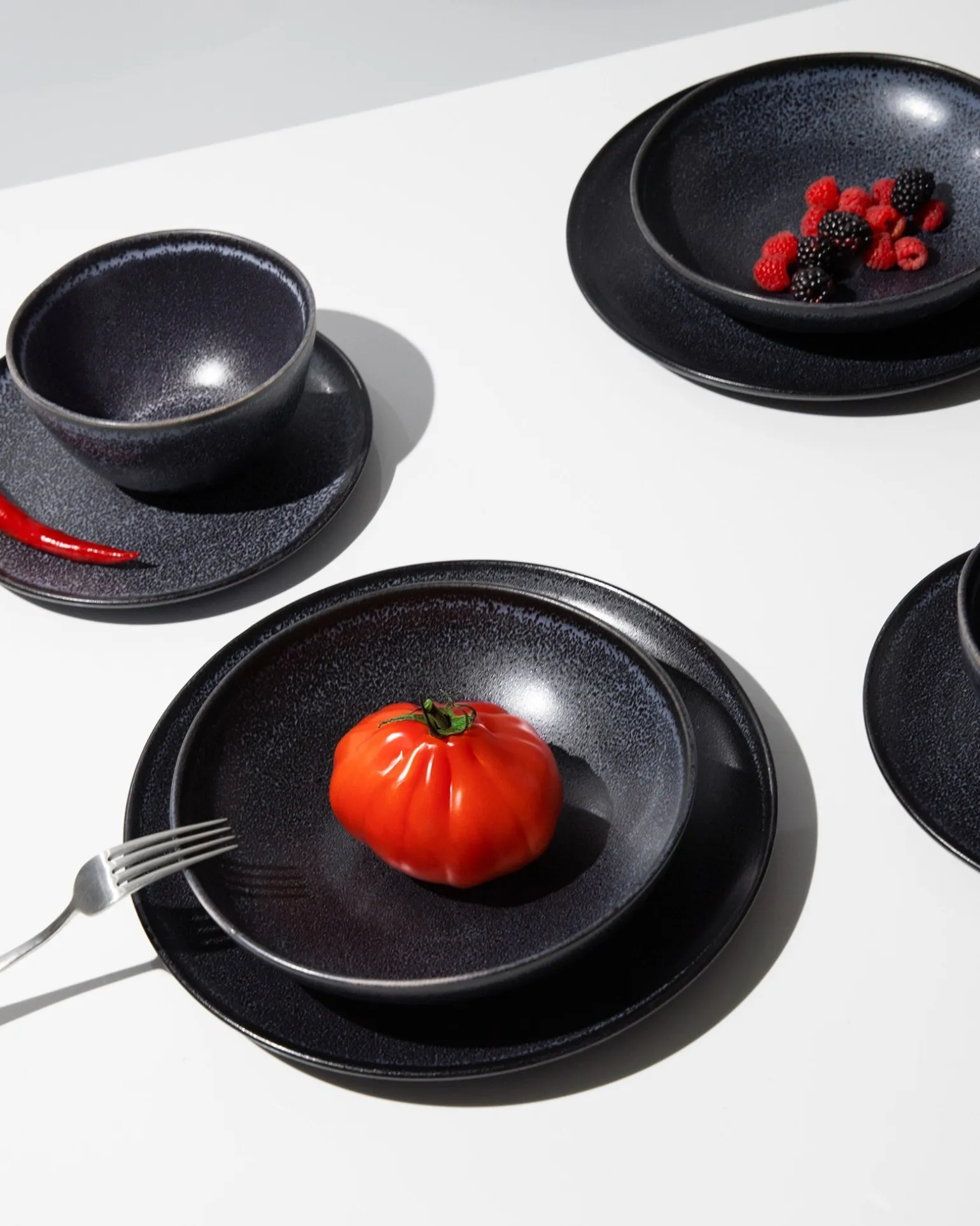 Turmalina Pastateller schwarz